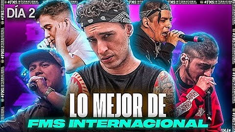 BLON REACCIONA LO MEJOR DEL DÍA 2 DE FMS INTERNACIONAL 2021 | GAZIR HA PERFECCIONADO SU FREESTYLE