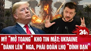 Toàn cảnh thế giới 16\/10: Mỹ “mở toang” kho tin mật;Ukraine “đánh lén” Nga, phái đoàn LHQ “dính đạn”