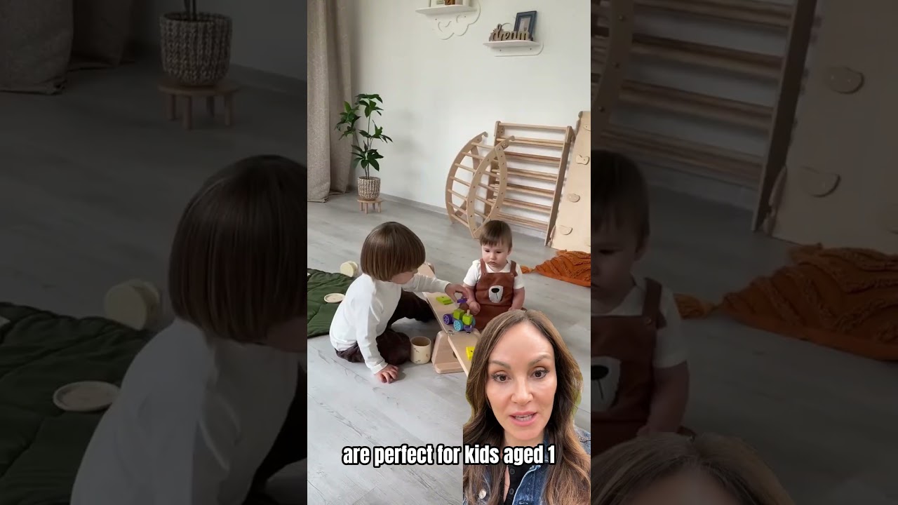 Montessori Wooden Balance Beam for Kids | Montessori Learning & Coordination Toy