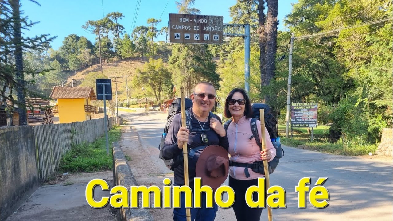 Caminho da fé,  de Águas da Prata a Aparecida, a pé.