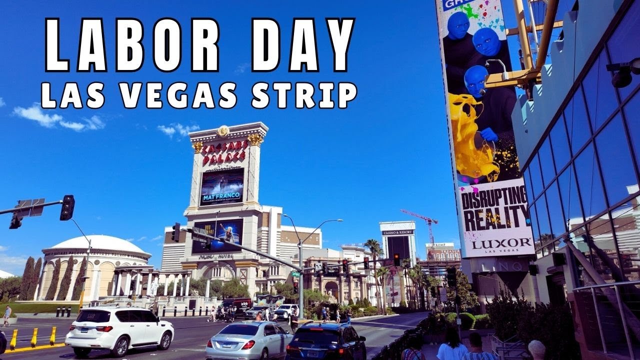Labor Day Morning On The Las Vegas Strip Walking Tour | September 2025