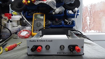Audio Test Load 200 Watts per channel 8 ohms