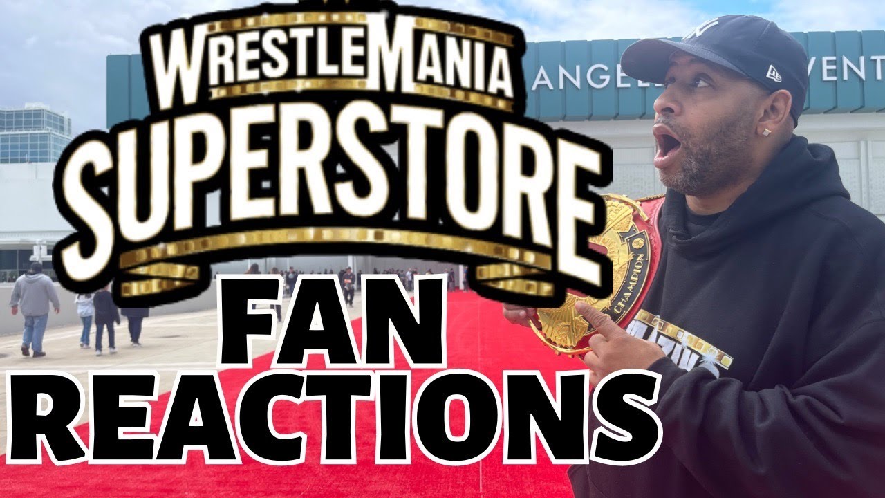 WWE SUPERSTORE LIVE YouTube