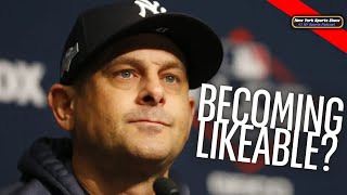 Is Aaron Boone Breaking Through With Fans?