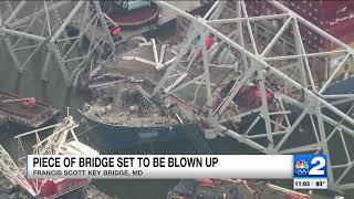 Demolition postponed again at site of Baltimore bridge collapse