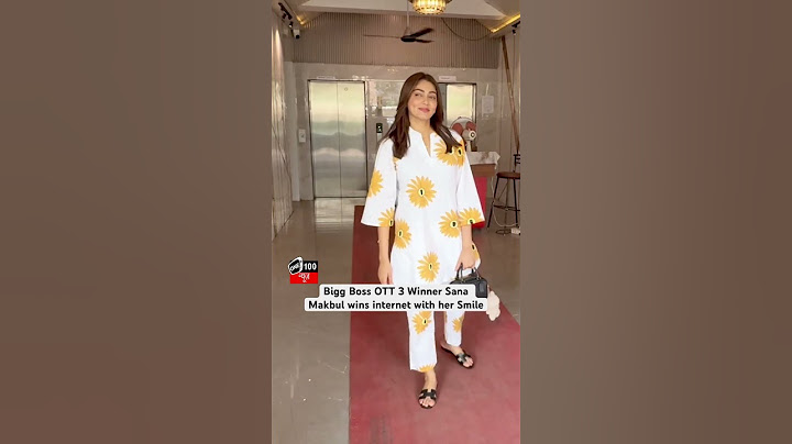 Bigg Boss OTT 3 Winner Sana Makbul wins internet with her Smile #sanamakbul #shorts #biggboss