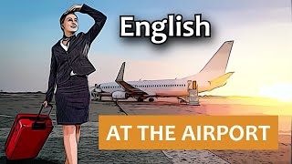 AT the AIRPORT // Speaking English Practice