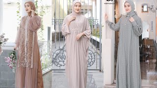 30 MODEL GAMIS DRESS PREMIUM KEKINIAN TERBARU UNTUK LEBARAN 2024 2025// Part 9