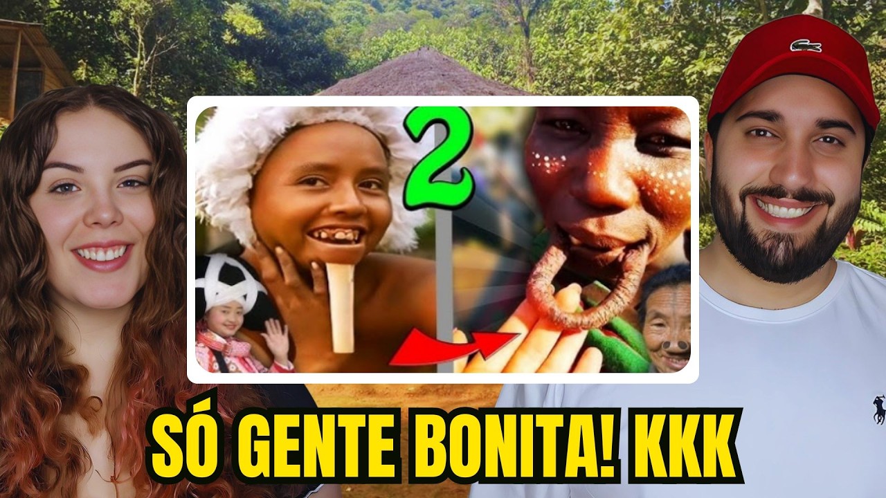 🔴 Reagindo a Os Padrões de Beleza mais BIZARROS do mundo! PARTE 2! Belezas Horríveis pelo Mundo