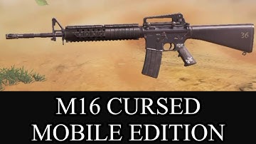 Cursed Guns | M16 COD Mobile Edition (Ranked challenge with horrible attachments)