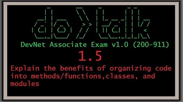 DevNet Associate Exam v1.0 (200-901) 1.5 STUDY