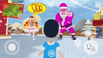 Dark Riddle Hack ( Santa Claus ) New Year Mode : Gameplay New Update  V.4.4.3 | Part 70