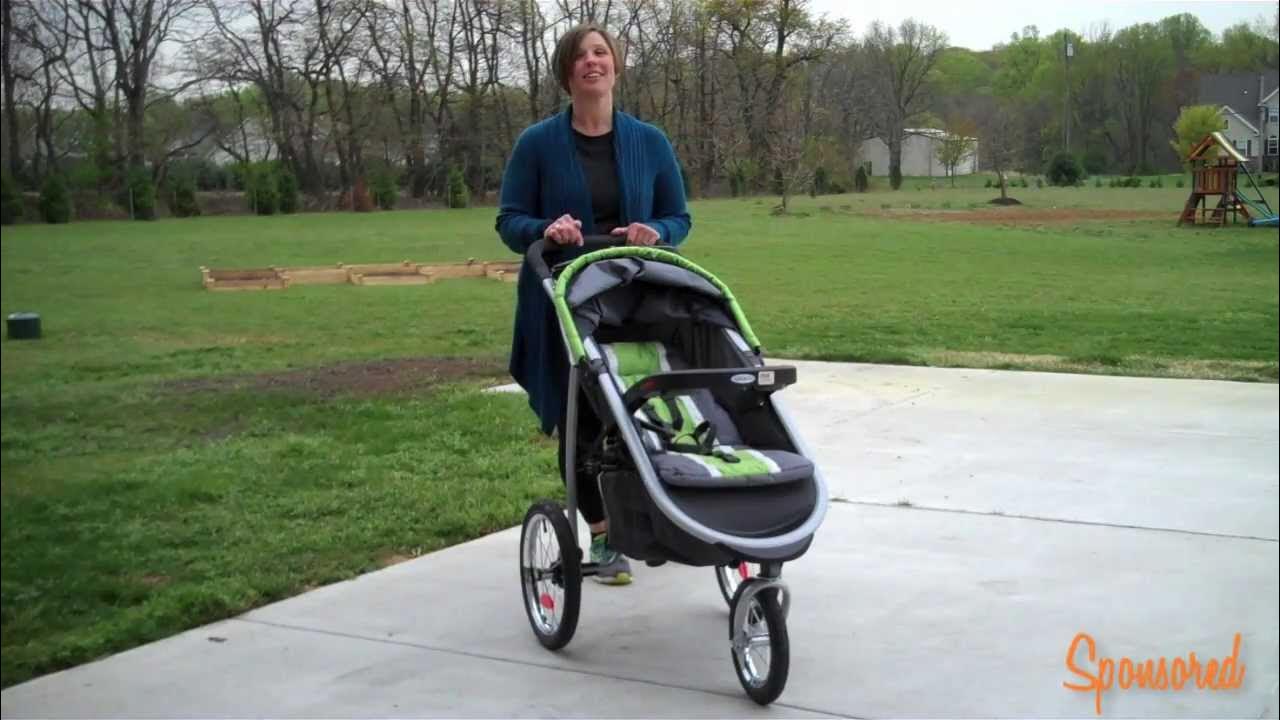 Graco Jogger Stroller with Click Connect Review YouTube