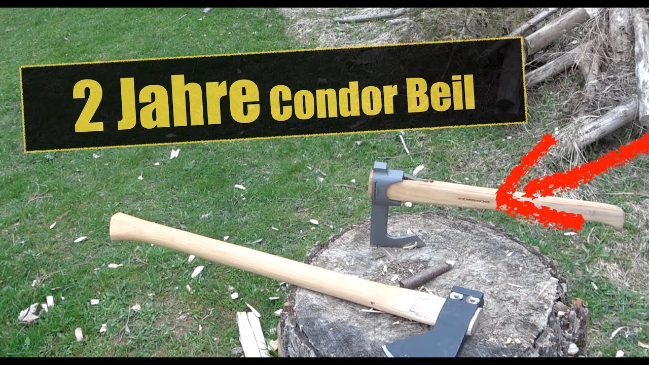 Condor Travel Axe nach 2 Jahren Erfahrung Outdoor Beil YouTube
