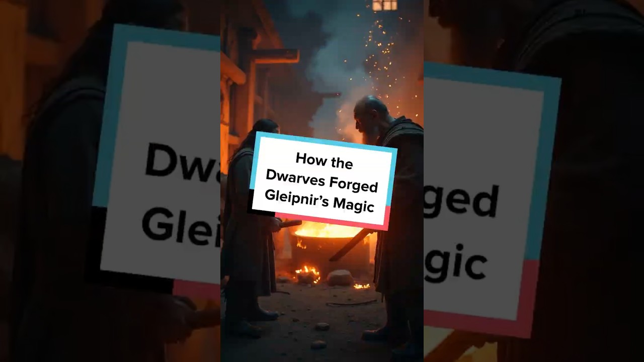 How the Dwarves Forged Gleipnir’s Magic