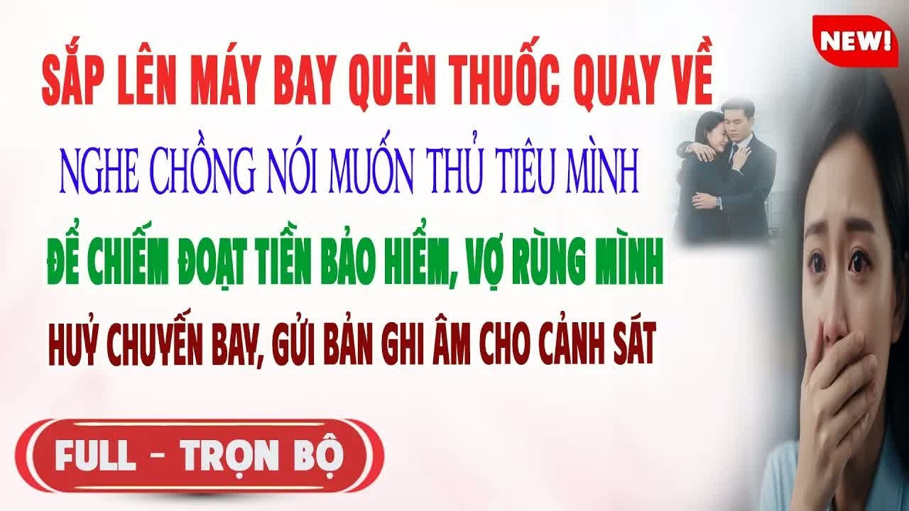 Sắp lên máy bay tôi chợt quay về vì quên thuốc, không ngờ nghe được câu nói khiến tim mình vỡ vụn