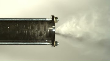 See Through Suppressor - Linear Diffuser Array - Filled with Water - Siege Suppressors