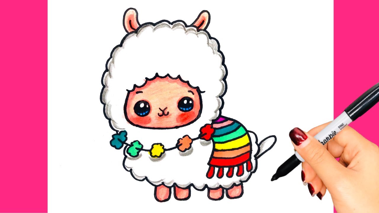 Vẽ Con Cừu - How To Draw A Sheep Step By Step/Thư Vẽ - Youtube