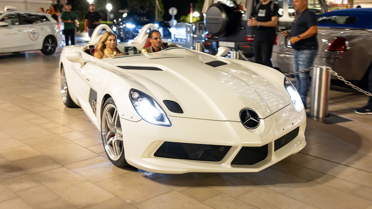 Supercars in Monaco 2023 - VOL. 4 (SLR Stirling Moss, LaFerrari, 912HP M3 G80, MC12, V12 Speedster