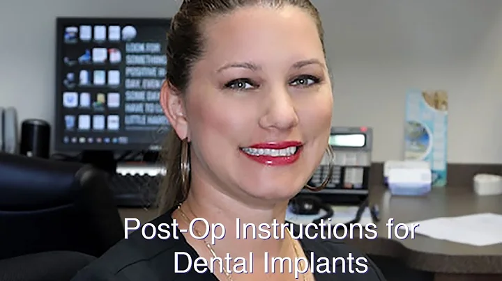Post-Op Instructions For Dental Implants