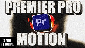 Premiere Pro - How To Add Video Motion Tutorial (2025)