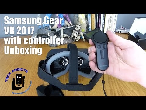 Samsung Gear VR 2017 with controller Unboxing