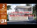 3 Bedroom Residential House - 10mx12m Lot (100sqm Floor Area)