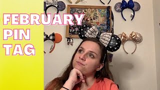 February Pin Tag 🥰💕#disneypins