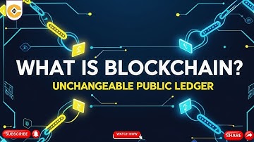 What Is Blockchain? A Public Notebook Everyone Can See but No One Can Change 🔒📖