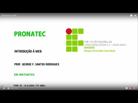Introdução a Web