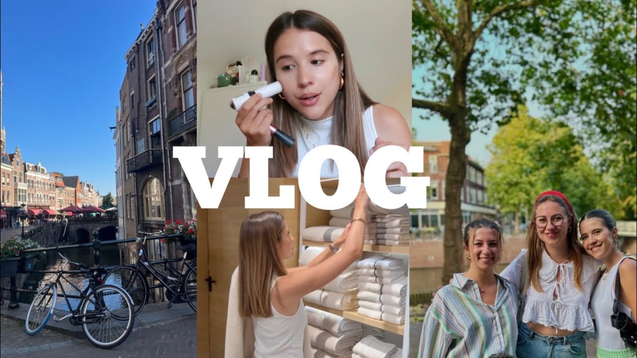 VLOG : Weekendtrip mit den Girls in Utrecht, Realtalk, Haul für die neue Wohnung ♥️🛍️✨
