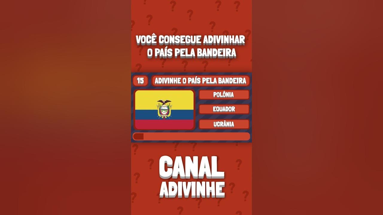 Adivinhe qual a bandeira correta #quiz #bandeiras #países