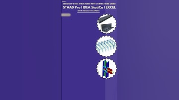 DEMO SESSION - LIVE TRAINING "DESIGN OF STEEL STRUCTURE USING STAAD PRO. I IDEA STATICA I EXCEL-15