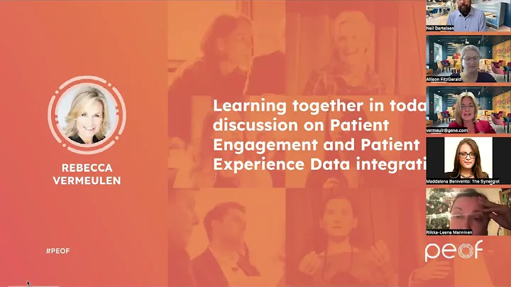 PEOF 2023 - Advancing Patient Engagement & Patient Experience Data Integration