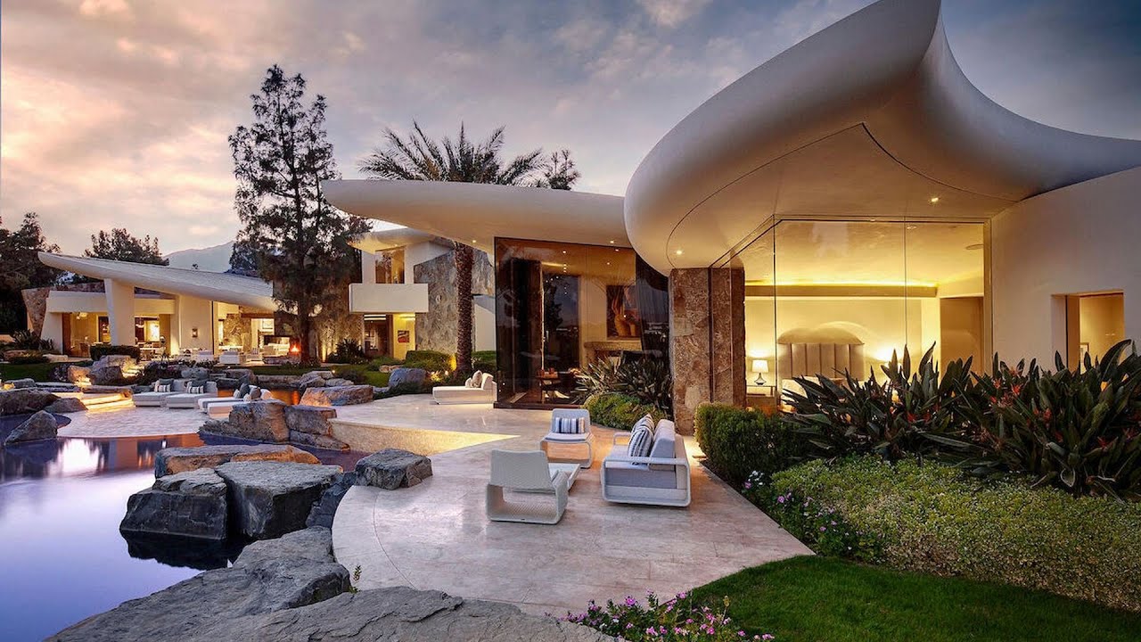 This $34,500,000 magnificent custom estate in La Quinta is a true architectural marvel