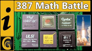 387 FPU Math CoProcessor Benchmarks & Comparison / Intel, Cyrix, IIT, Chips & ULSI