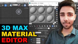 3D Max Tutorial in Hindi #20 | 3Ds Max Material Editor Tutorial in Hindi | Multimedia Guruji
