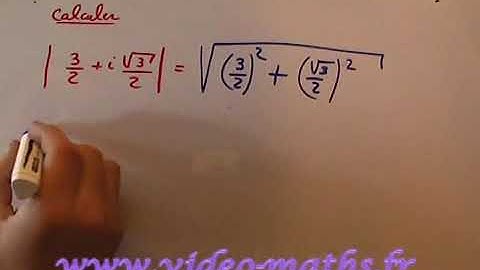 Calcul du module d
