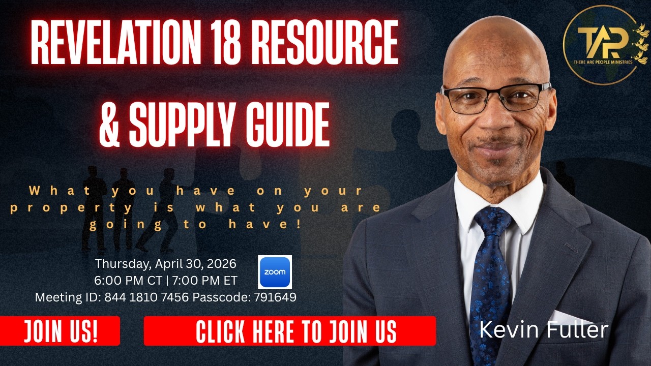 The Revelations 18 Resource and Supply Gude Zoom