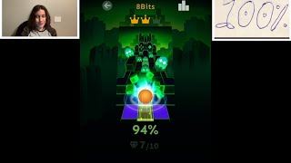 Rolling Sky Level 8 8Bits 100%