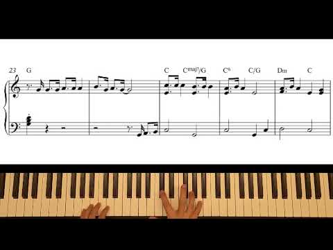 Jingle Bell Rock (쉬운피아노악보) - Bobby Helms