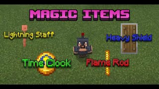 Magic Items Minecraft Command tutorial! (Bedrock Edition)