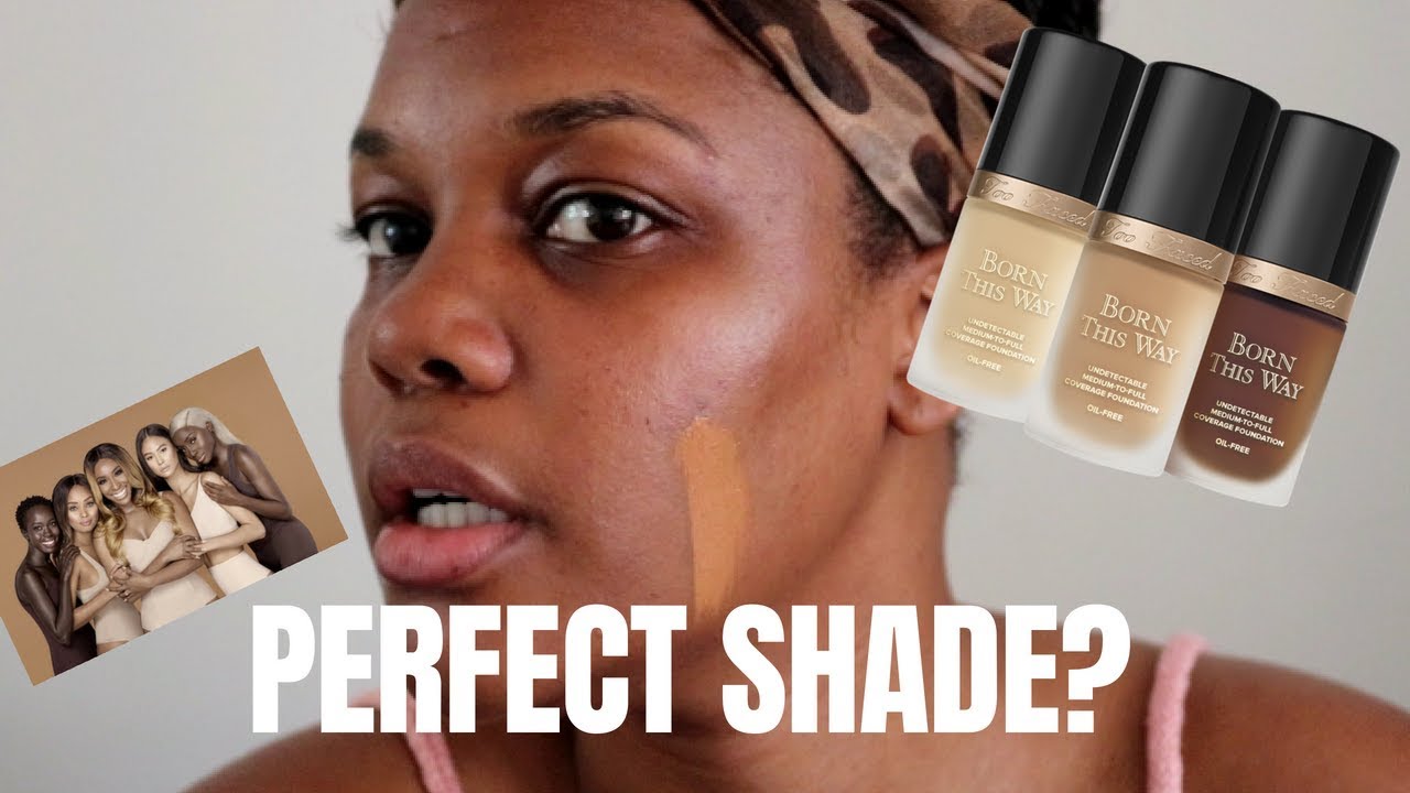 Too Faced Born This Way Foundation First Impression | MAPLE | Shackeria B.