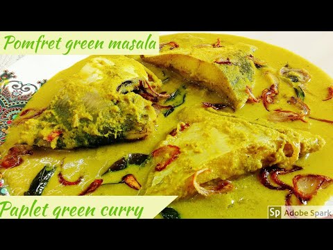 pomfret-fish-green-masala-l-paplet-green-curry-l-fish-curry-l-manji-fish-curry