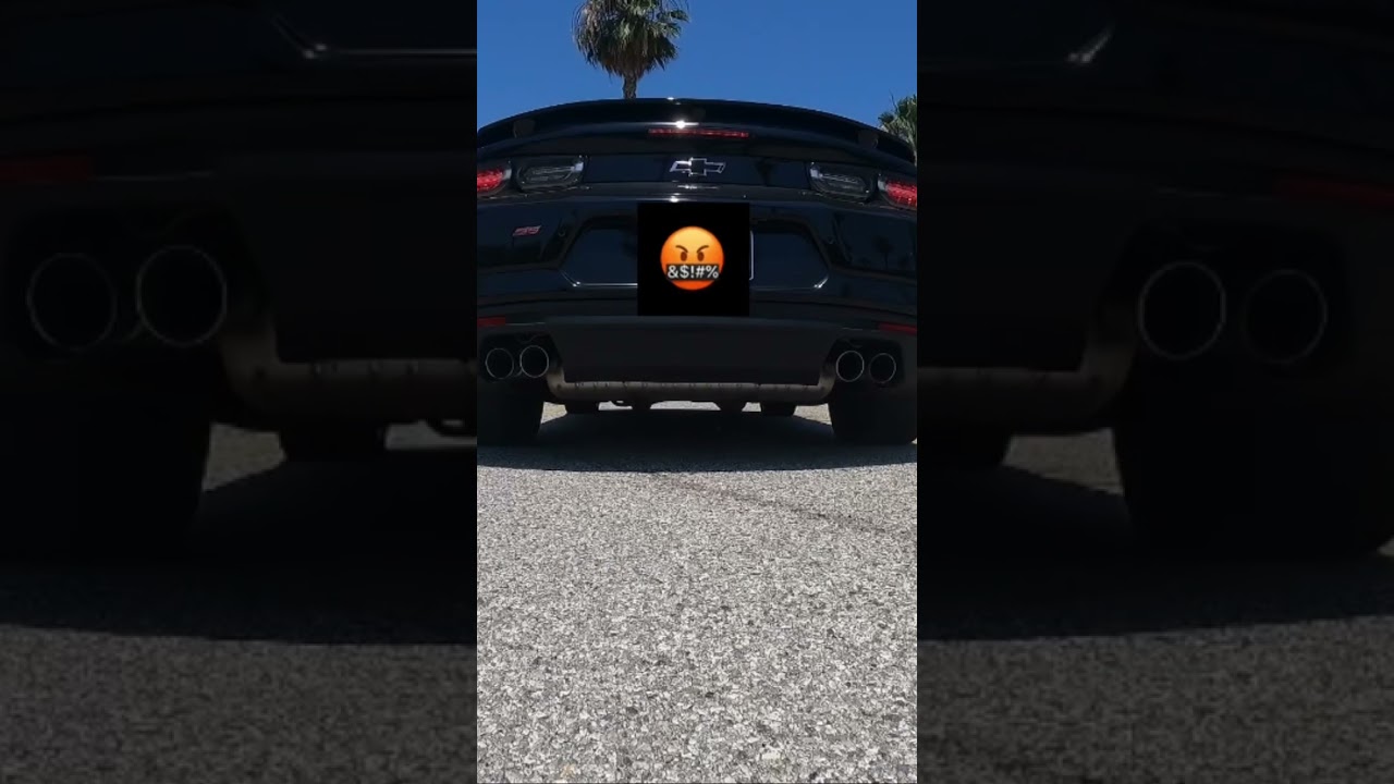 2021 Camaro 2SS Stock NPP exhaust 6k RPM Rev 