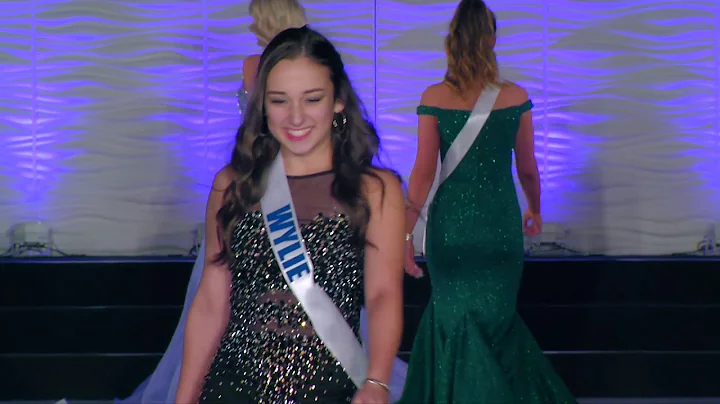 Michelle Coker  Evening Gown  Miss Texas Teen USA ...