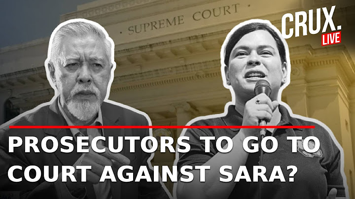 LIVE | Prosecution To Move Supreme Court If Senate Junks Sara Duterte Impeachment Case | Philippines