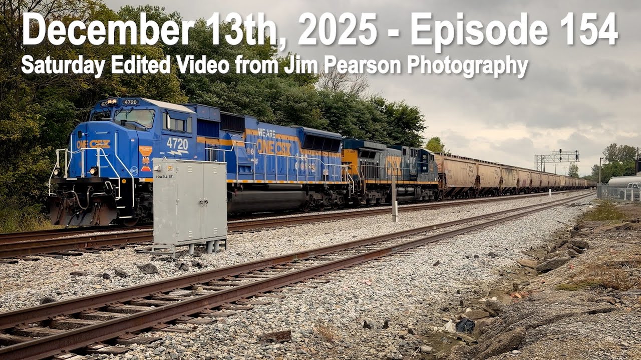 December 13th, 2025 - Saturday Edited Video from Jim Pearson Photography – Episode 154