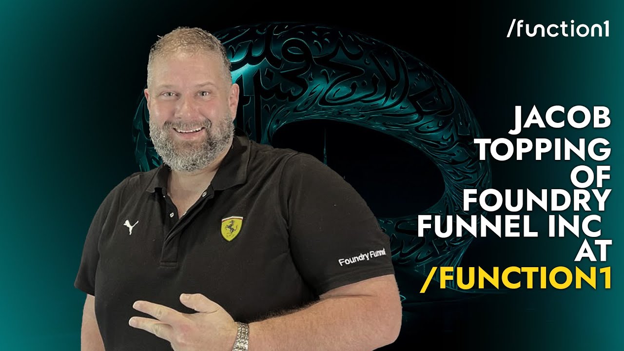 Jacob Topping: CEO of Foundry Funnel | Function1 AI Conference 2025
