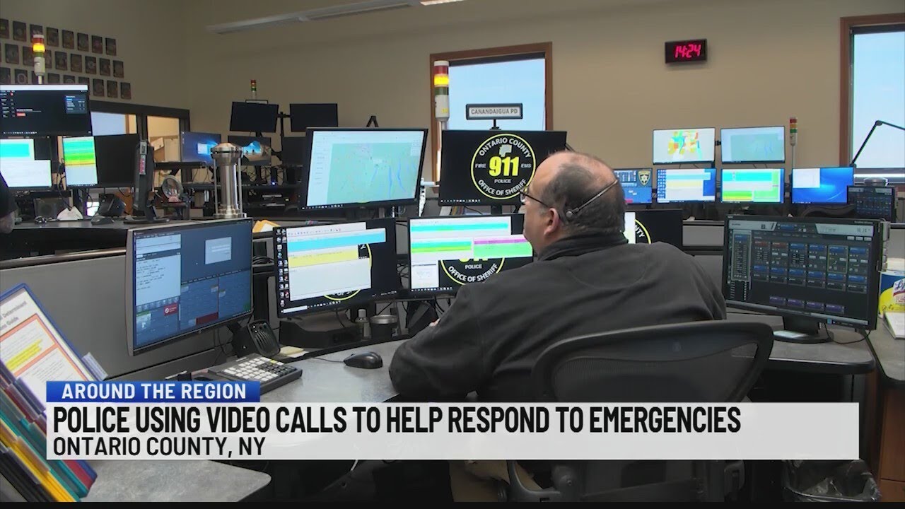 Police using video calls to help respond to emergencies - YouTube